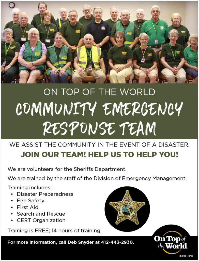 Join the team | Community Emergency Response Team