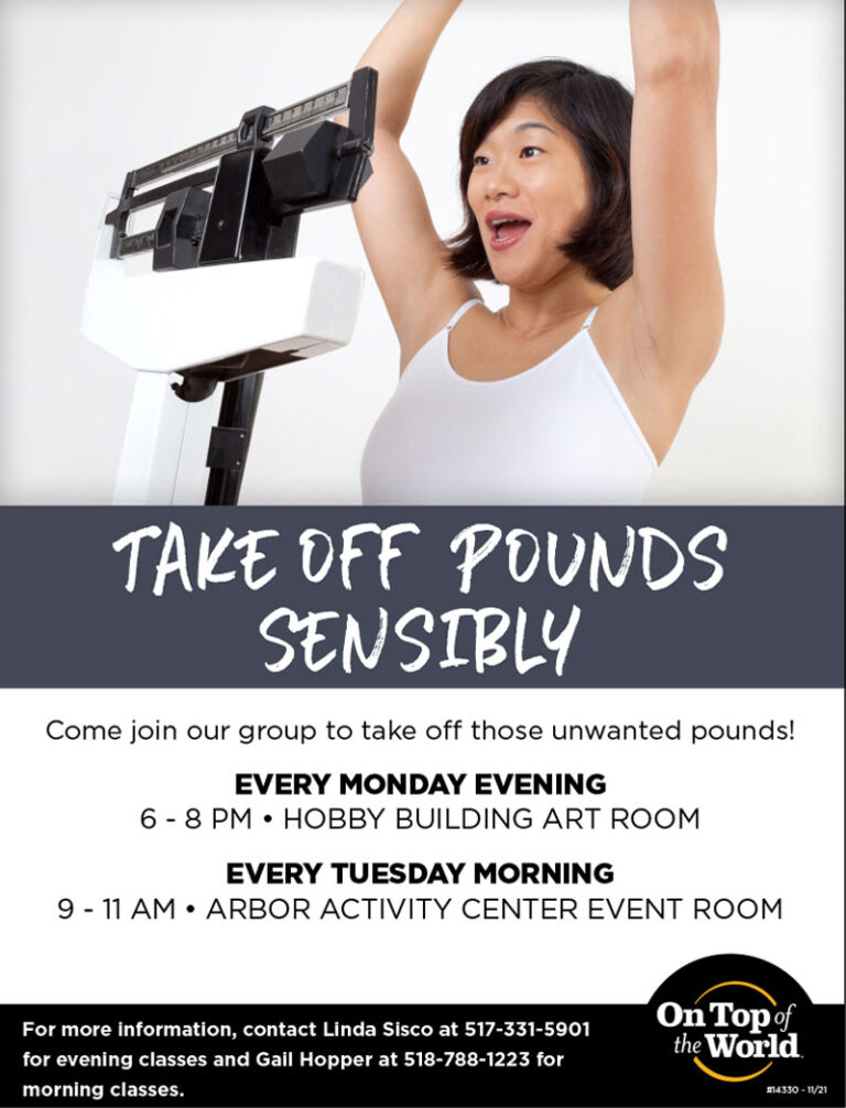 Take Off Pounds Sensibly On Top Of The World Info