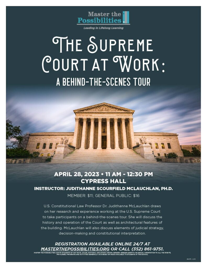 MTP Presents: The Supreme Court at Work