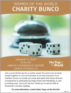 Women of the World Charity Bunco Event