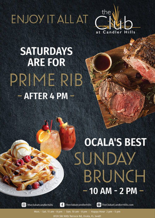 14866 TCCH Sunday Brunch, Prime Rib, and Weekly Specials Campaign Eblast (Oct 23)