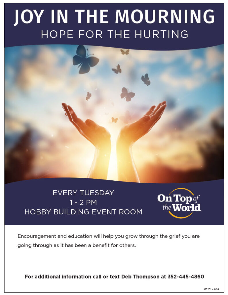 Joy in the Mourning - Hobby Event Room