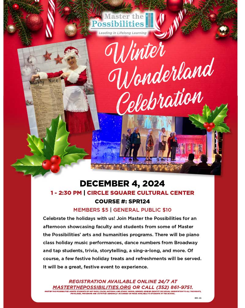 Winter Wonderland Celebration - Master the Possibilities