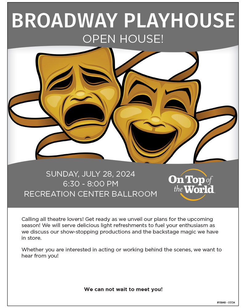 Broadway Playhouse Open House!