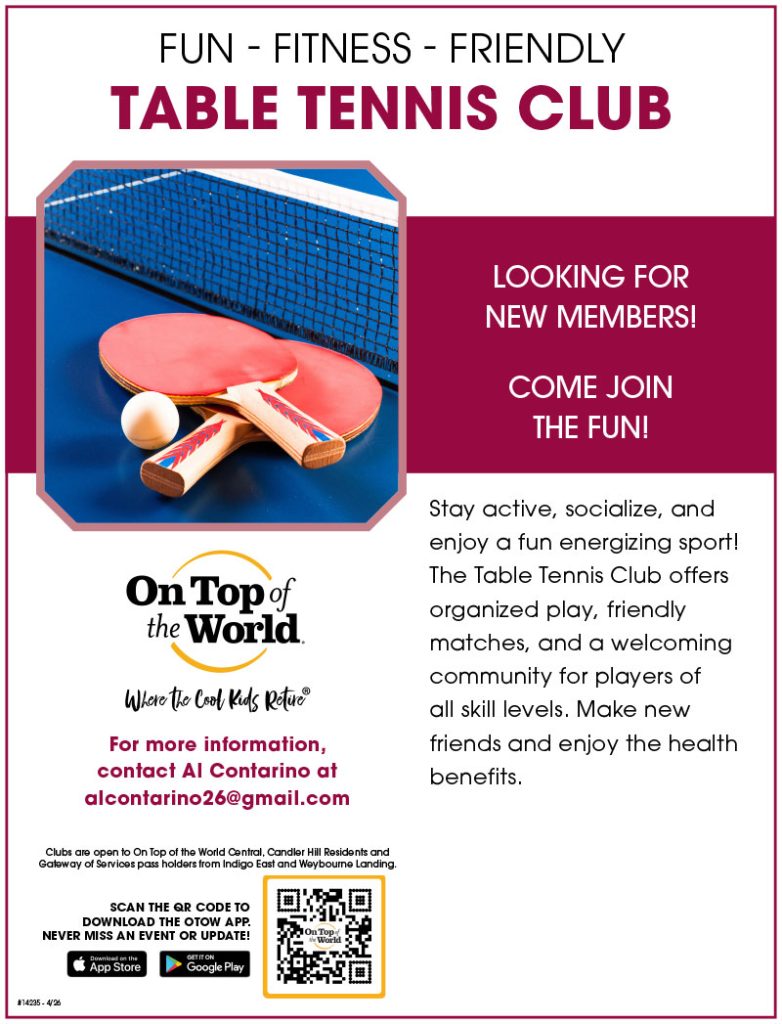 Table Tennis Club