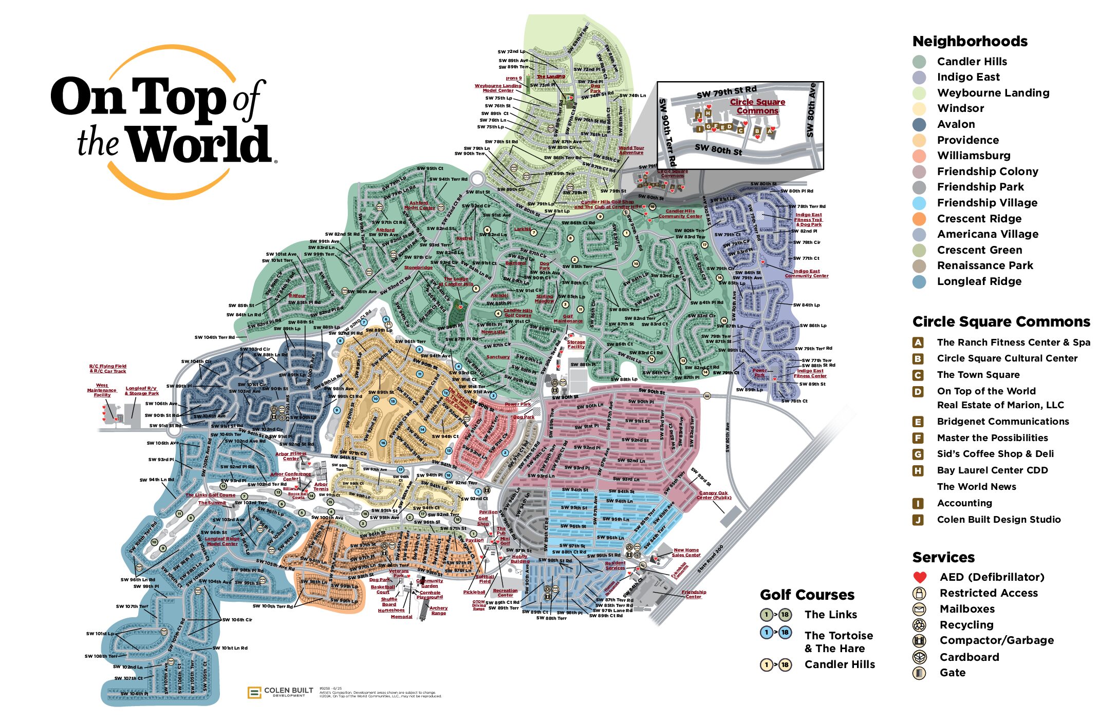 OTOW site plan 2025