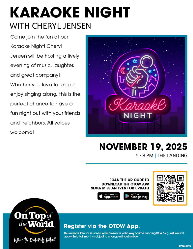 Karaoke Night with Cheryl Jensen