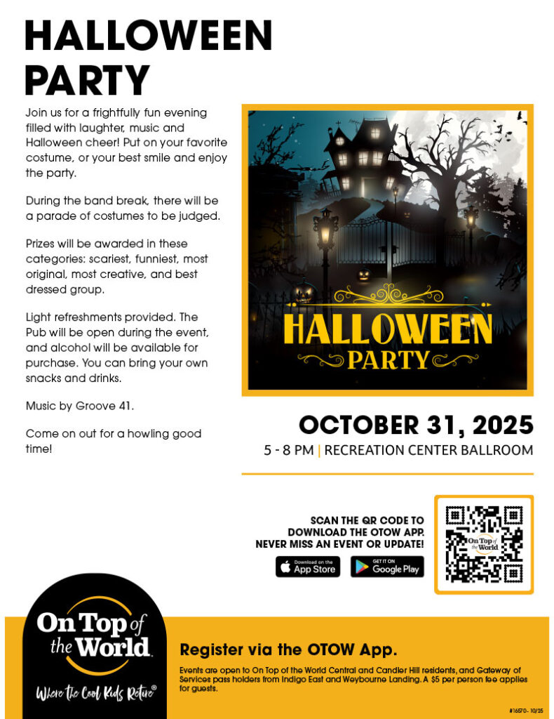 Recreation Center Halloween Party