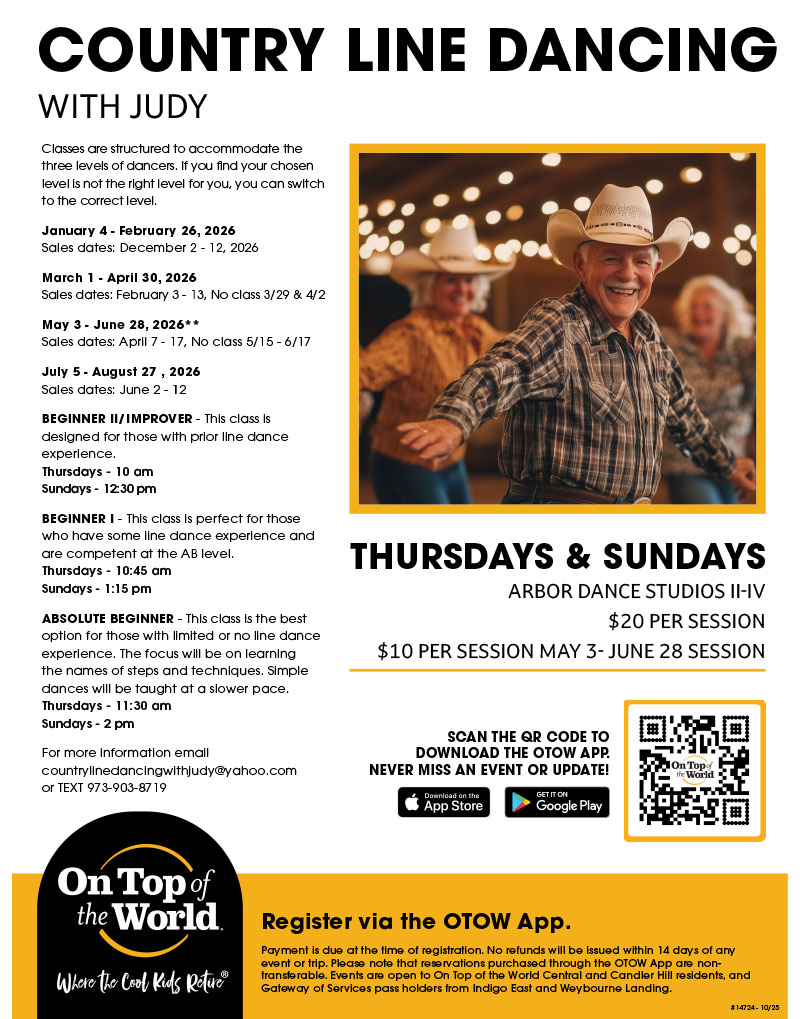 Country Line Dancing with Judy