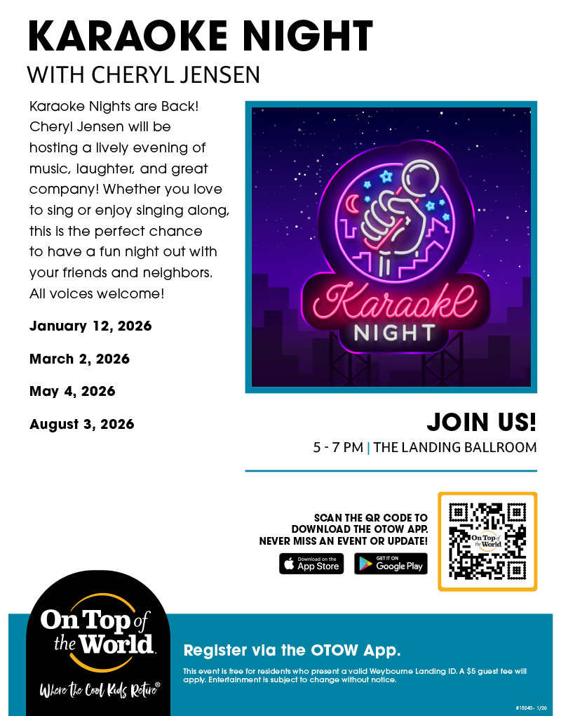 Karaoke Night with Cheryl Jensen