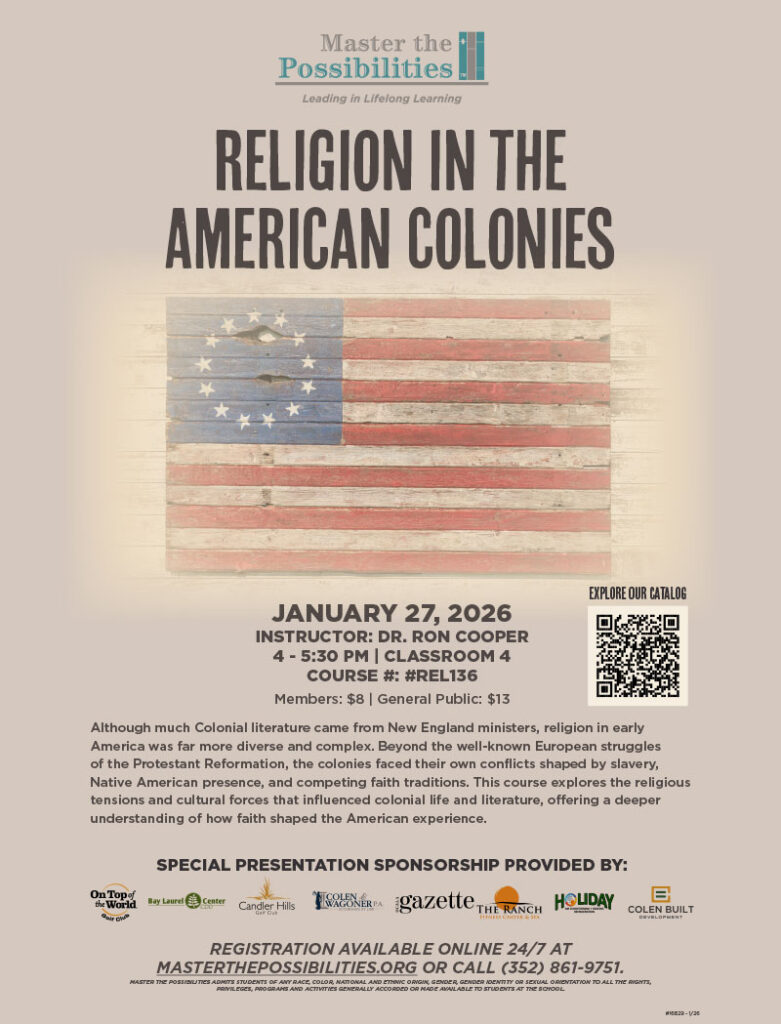 Religion in the American Colonies