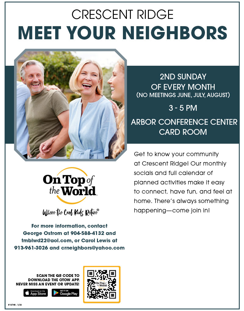 Crescent Ridge Meet Your Neighbors