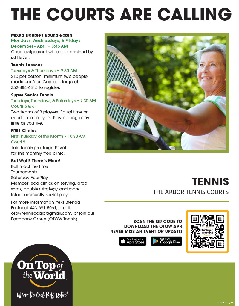 The Courts are Calling - Tennis