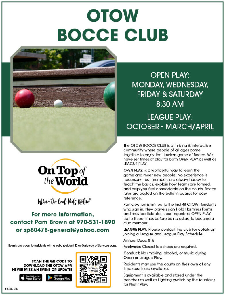 OTOW Bocce Club