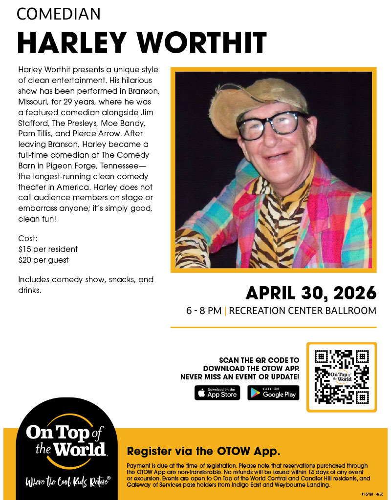 Comedian Harley Worthit