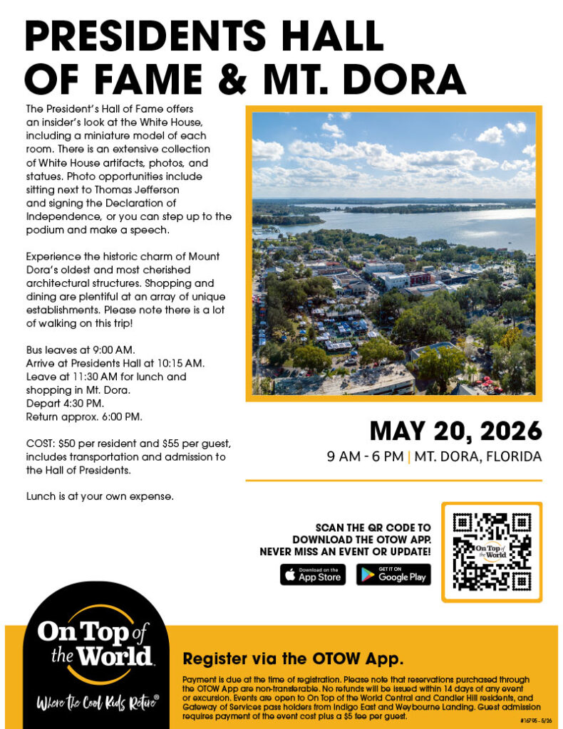 Presidents Hall of Fame & Mt. Dora
