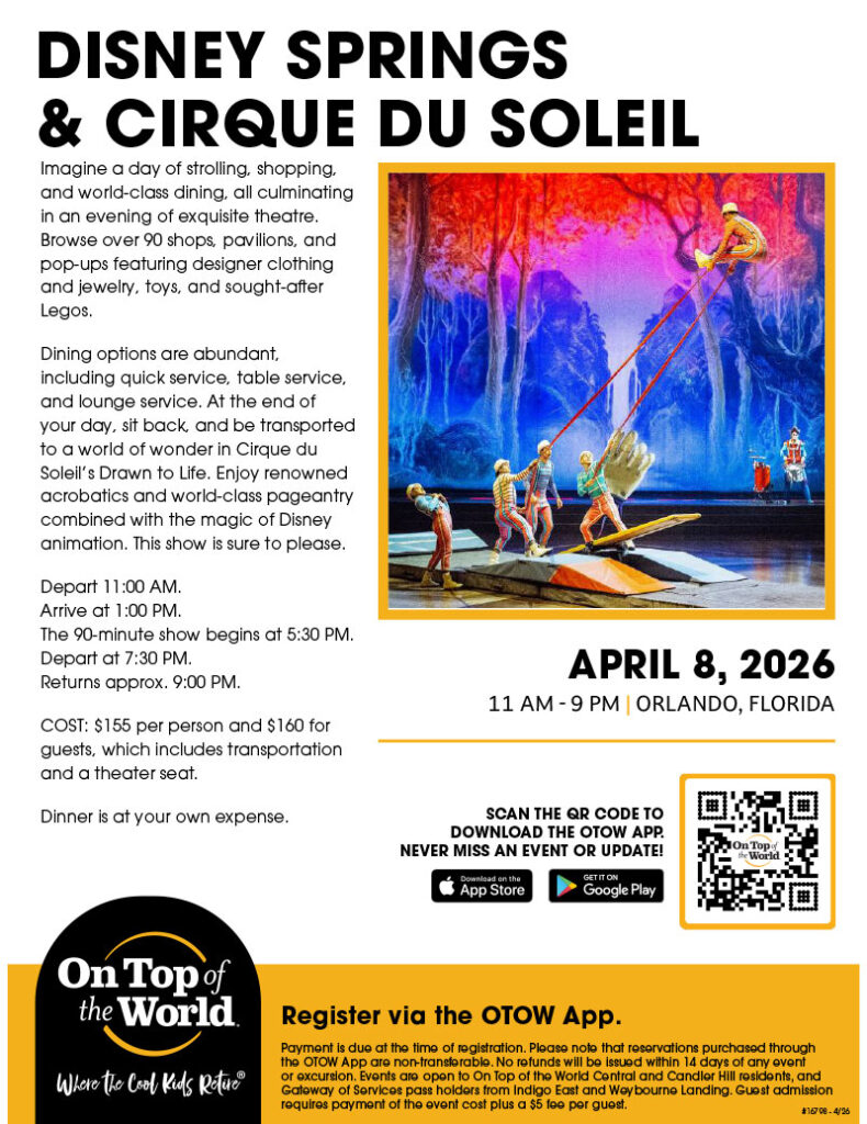 Disney Springs & Cirque du Soleil