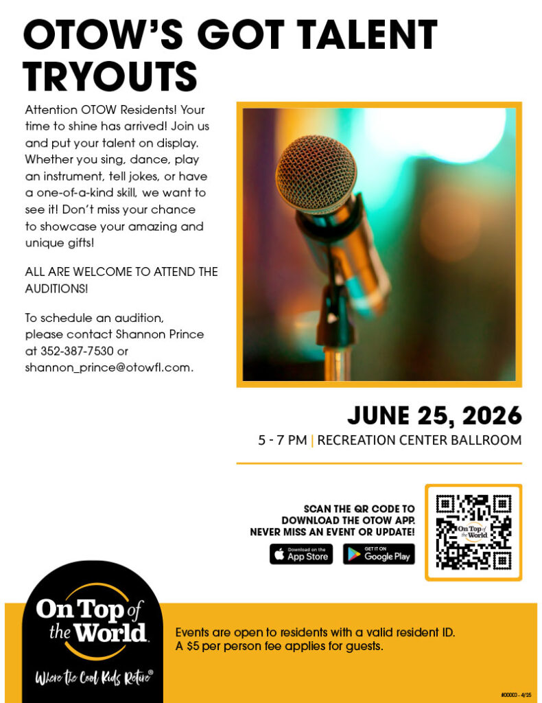 OTOW's Got Talent Tryouts