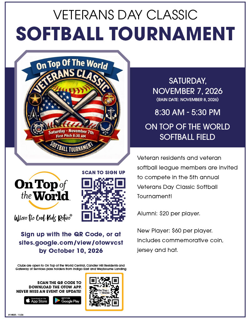Veterans Day Classic Softball Tournament