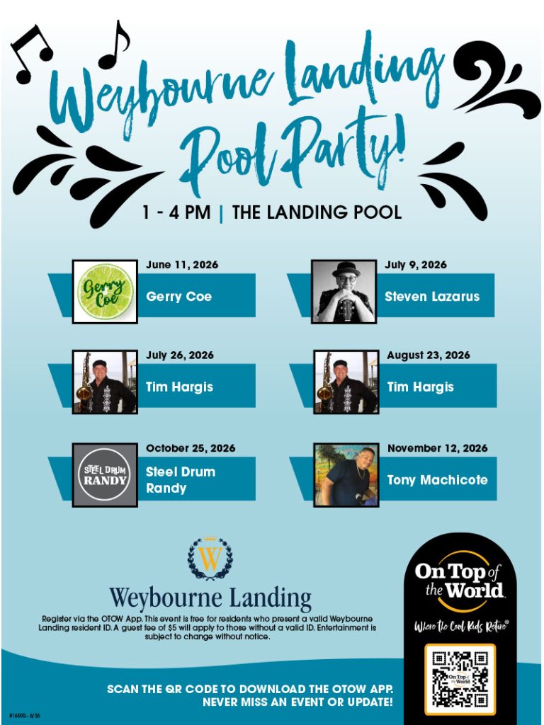 Weybourne Landing Pool Party