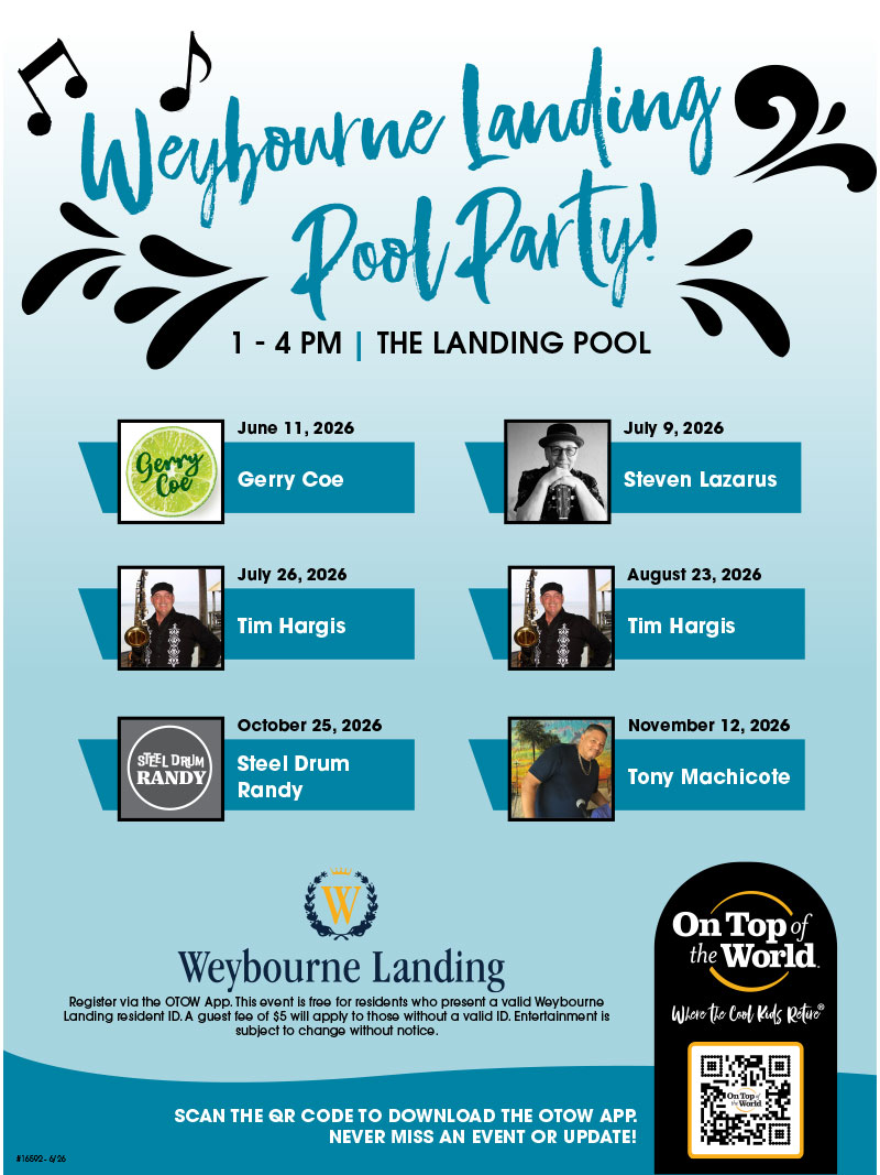 Weybourne Landing Pool Party