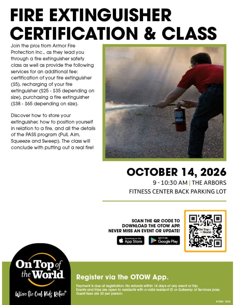 Fire Extinguisher Certification & Class