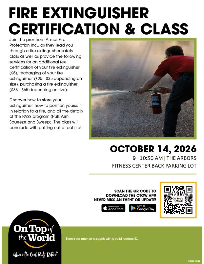 Fire Extinguisher Certification & Class