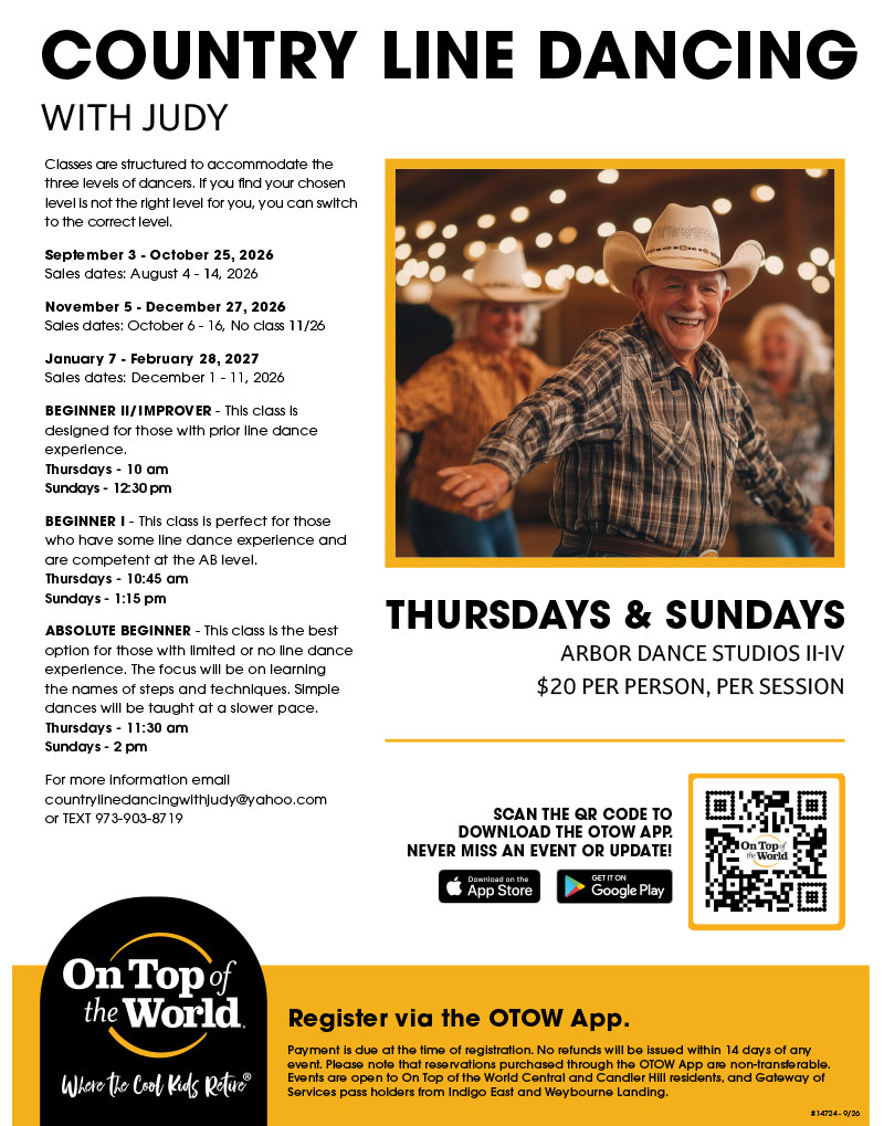 Country Line Dancing with Judy