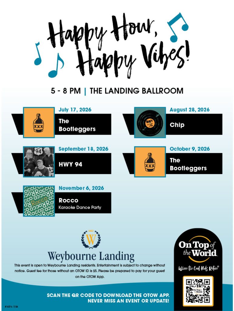 The Landing Happy Hour