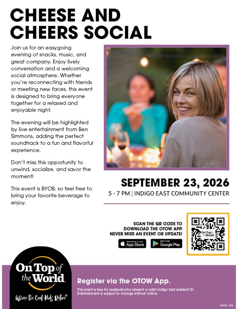 Cheese and Cheers Social