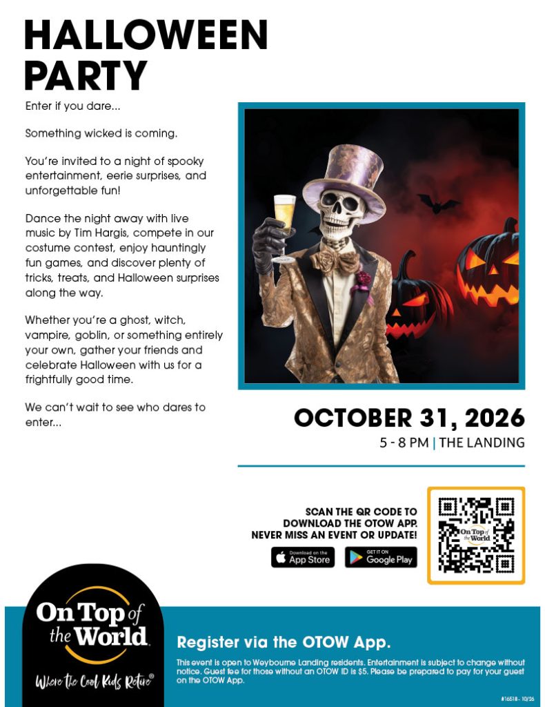 Weybourne Landing Halloween Party