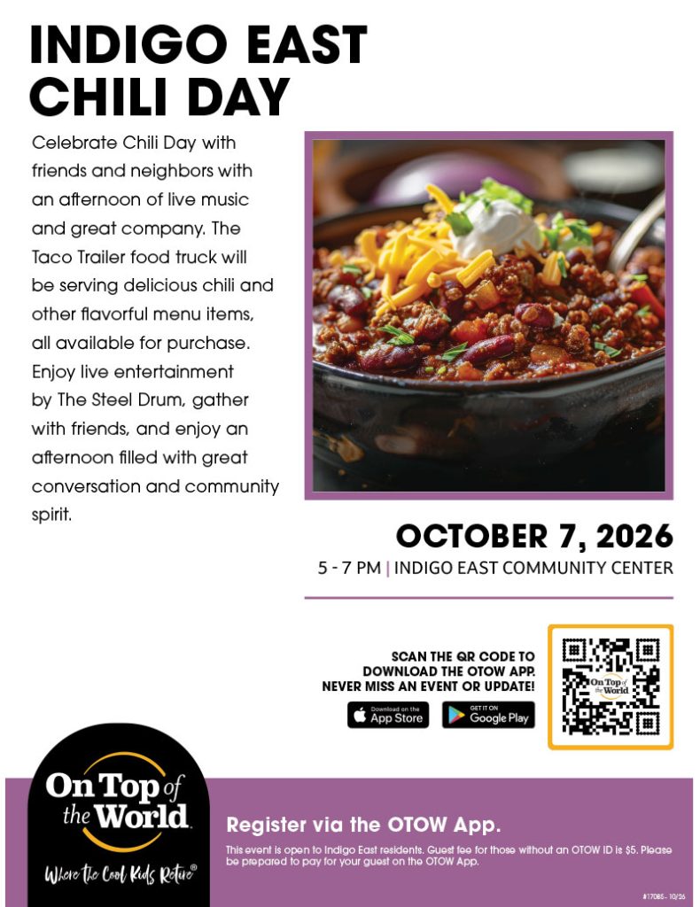 Indigo East Chili Day