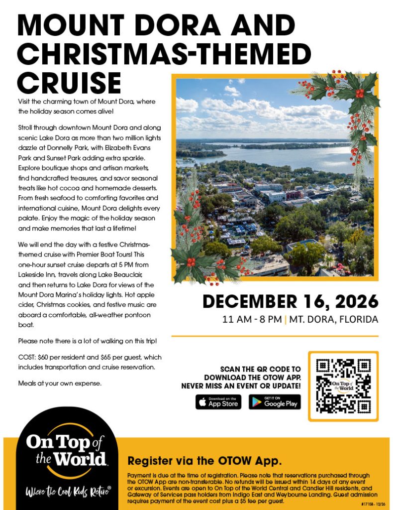Mount Dora and Christmas-Themed Cruise